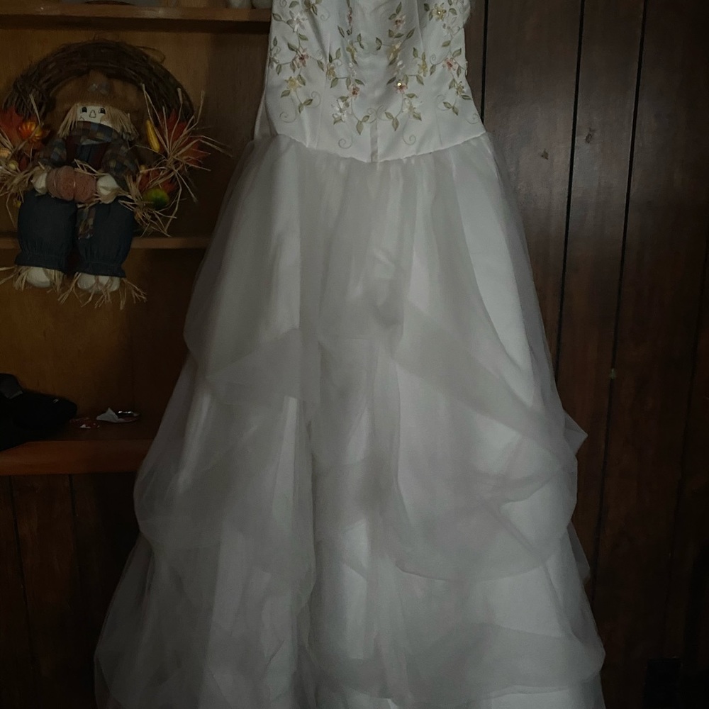This is my prom gown from my junior year.